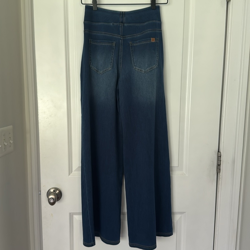 Halara Flex™ High Waisted Pockets Baggy Wide Leg Washed Casual Jeans - Picture 4 of 6
